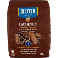 De Cecco Integrale Mezzi Rigatoni n° 26 500 g