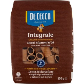 De Cecco Integrale Mezzi Rigatoni n° 26 500 g