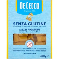 De Cecco Senza Glutine Mezzi Rigatoni n°26 400 g