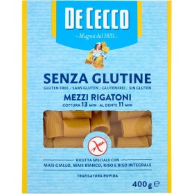 De Cecco Senza Glutine Mezzi Rigatoni n°26 400 g
