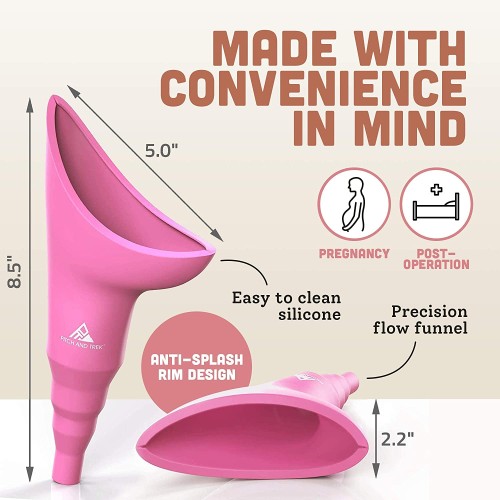Pitch and trek, urinatoio portatile per donna, per pipi in piedi, pikono femminile per viaggi Pitch and trek, urinatoio portatile per donna, per pipi in piedi, pikono femminile per viaggi