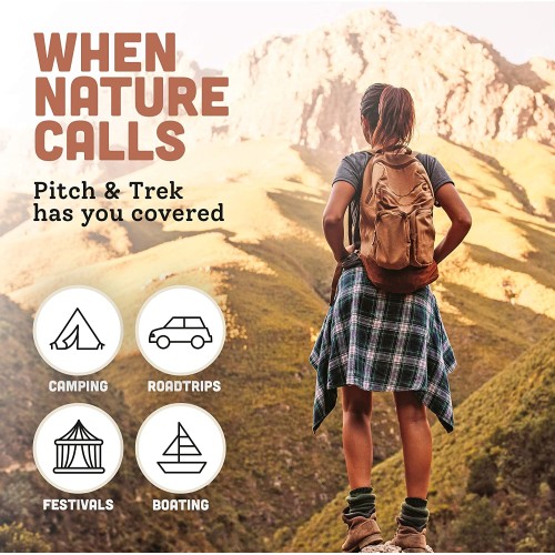 Pitch and trek, urinatoio portatile per donna, per pipi in piedi, pikono femminile per viaggi Pitch and trek, urinatoio portatile per donna, per pipi in piedi, pikono femminile per viaggi