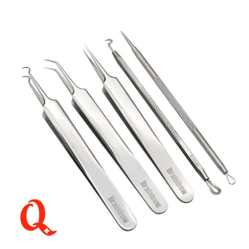 acne pinzette in Acciaio Inox per eliminare l'acne Punti Neri Brufoli acne pinzette in Acciaio Inox per eliminare l'acne Punti Neri Brufoli