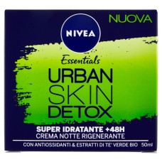 NIVEA  Essentials Urban Skin Detox Crema Notte Rigenerante 50 ml