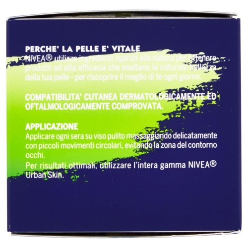 NIVEA Essentials Urban Skin Detox Crema Notte Rigenerante 50 ml NIVEA Essentials Urban Skin Detox Crema Notte Rigenerante 50 ml