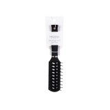 Brosse à cheveux Professionnel Soft Touch Noir 23 x 5 cm