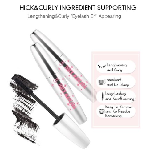 Mascara 4D nero allungamento ciglia, QIC 805 Mascara 4D nero allungamento ciglia, QIC 805