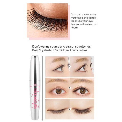 Mascara 4D nero allungamento ciglia, QIC 805 Mascara 4D nero allungamento ciglia, QIC 805