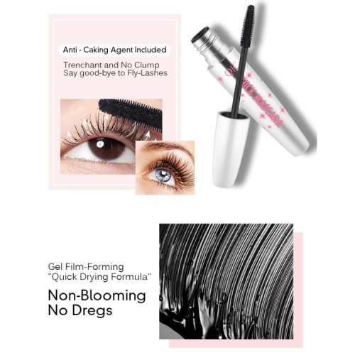 Mascara 4D nero allungamento ciglia, QIC 805 Mascara 4D nero allungamento ciglia, QIC 805