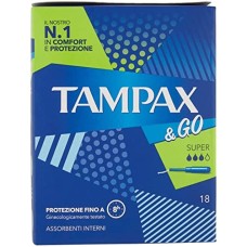 Tampax & Go Super, 18 pezzi