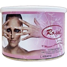 Ceretta depilazione 400ml Titanio Rosa, professionale