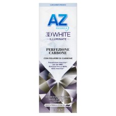 Dentifricio sbiancante, perfezione Carbone, AZ 3d White, con polvere di carbone