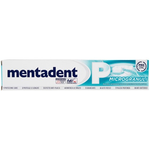 Dentifricio, Mentadent, Prevenzione Microgranuli, 75ml