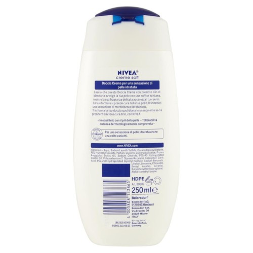 NIVEA Doccia Crema Creme Soft 250ml NIVEA Doccia Crema Creme Soft 250ml