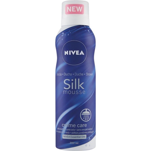 NIVEA  Doccia schiuma Silk Mousse Creme Care 200 ml