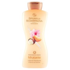 Spuma di Sciampagna Benessere Idratante Bagnodoccia Crema Latte di Mandorla e Burro di Karité 650 ml