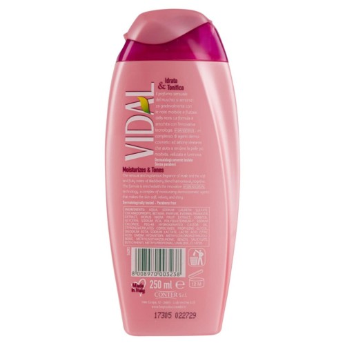 VIDAL  Duschschaum Mora e Muschio 250ml