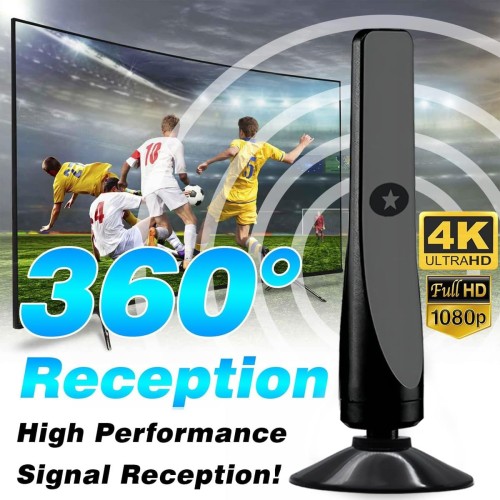 Digitale TV Antenne, leistungsstarke interne HDTV Antenne mit Verstärker, 360°-Empfang von 50 Meilen TV-Antenne, unterstützt 4K 1080P, DVB-T2 VHF UHF TV, 5M Koaxialkabel Digitale TV Antenne, leistungsstarke interne HDTV Antenne mit Verstärker, 360°-Empfang von 50 Meilen TV-Antenne, unterstützt 4K 1080P, DVB-T2 VHF UHF TV, 5M Koaxialkabel