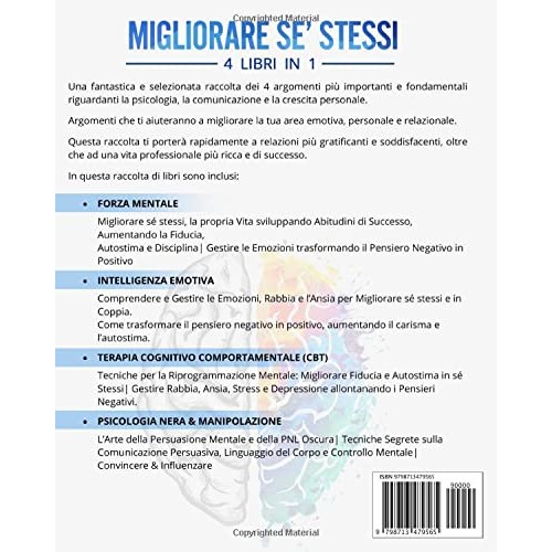 Migliorare sé stessi, 4 Libri in 1 Migliorare sé stessi, 4 Libri in 1