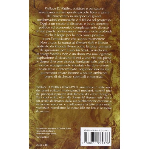 La scienza del diventare ricchi, di Wallace Delois Wattles, copertina flessibile La scienza del diventare ricchi, di Wallace Delois Wattles, copertina flessibile