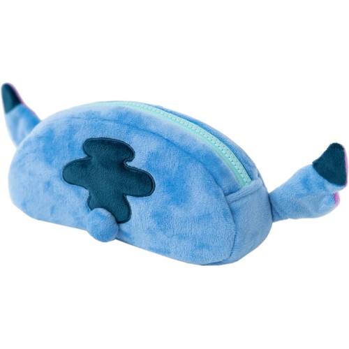 Astuccio in peluche scuola elementare media, bambina, Stitch Disney, 20x9x5cm tessuto felpato Astuccio in peluche scuola elementare media, bambina, Stitch Disney, 20x9x5cm tessuto felpato