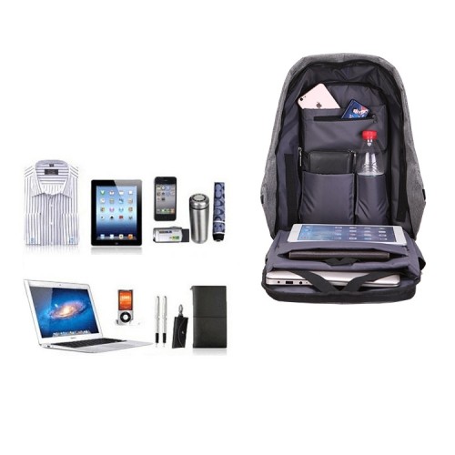 Bobby Zaino Porta PC, Notebook con Antifurto, USB Bobby Zaino Porta PC, Notebook con Antifurto, USB