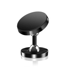 Supporto magnetico doppio per telefono cellulare, per palestra, con doppio magnete, nero