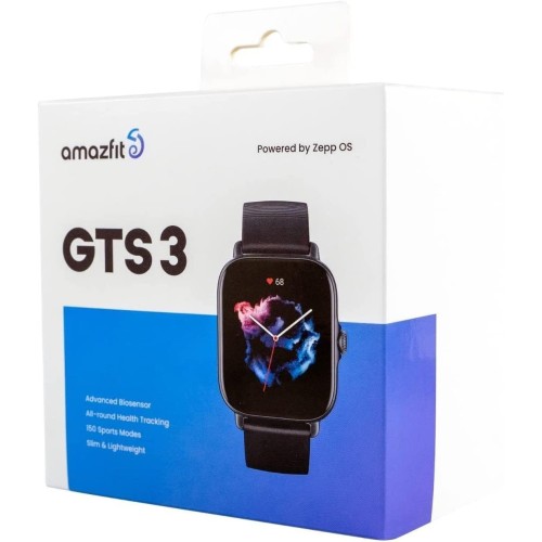 Amazfit GTS 3 Smart Watch 42 mm: Orologio Sportivo Fitness con Alexa Integrato, GPS, 150 Modalità Sportive e Display AMOLED Amazfit GTS 3 Smart Watch 42 mm: Orologio Sportivo Fitness con Alexa Integrato, GPS, 150 Modalità Sportive e Display AMOLED