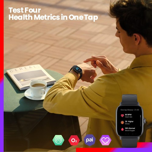 Amazfit GTS 3 Smart Watch 42 mm: Orologio Sportivo Fitness con Alexa Integrato, GPS, 150 Modalità Sportive e Display AMOLED Amazfit GTS 3 Smart Watch 42 mm: Orologio Sportivo Fitness con Alexa Integrato, GPS, 150 Modalità Sportive e Display AMOLED