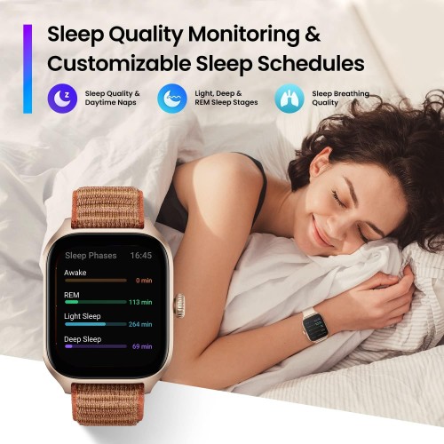 Amazfit GTS 4 Montre Connectée Avancée avec une Technologie de Pointe Amazfit GTS 4 Montre Connectée Avancée avec une Technologie de Pointe
