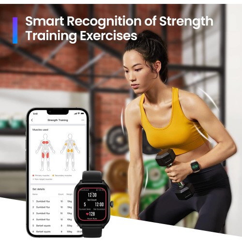 Amazfit GTS 4 Montre Connectée Avancée avec une Technologie de Pointe Amazfit GTS 4 Montre Connectée Avancée avec une Technologie de Pointe