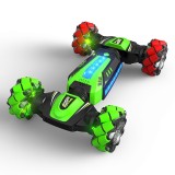 Stunt Car, voiture radiocommandée, 4 WD led cascade pour tous les terrains, RC 2.4G, 4 roues motrices et mouvement dans toutes les directions, Gesture
