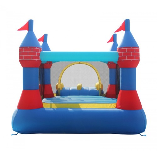 Große Hüpfburg, aufblasbar, Doppelrutsche, Kinderspiel, Sprungtuch, Happy Hop Große Hüpfburg, aufblasbar, Doppelrutsche, Kinderspiel, Sprungtuch, Happy Hop