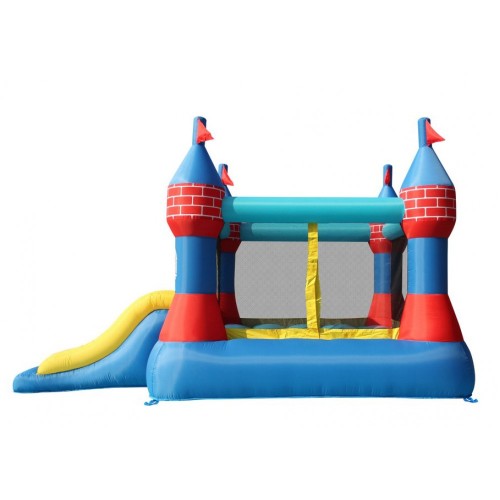 Große Hüpfburg, aufblasbar, Doppelrutsche, Kinderspiel, Sprungtuch, Happy Hop Große Hüpfburg, aufblasbar, Doppelrutsche, Kinderspiel, Sprungtuch, Happy Hop