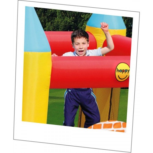 Grande Castello, 4 in 1, gonfiabile, scivolo doppio, gioco per bambini, tappeto saltarello, Happy Hop Grande Castello, 4 in 1, gonfiabile, scivolo doppio, gioco per bambini, tappeto saltarello, Happy Hop
