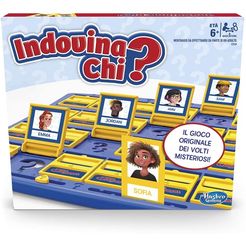 Indovina Chi? gioco di società, Hasbro, versione in Italiano