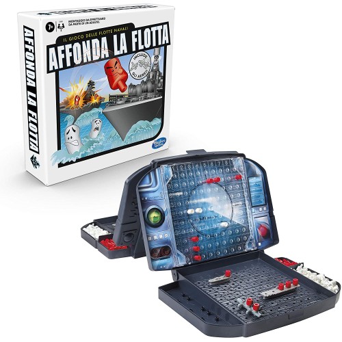 Affonda la Flotta con Gli Aerei Gioco di Strategia, battaglia navale, Hasbro, C3890103