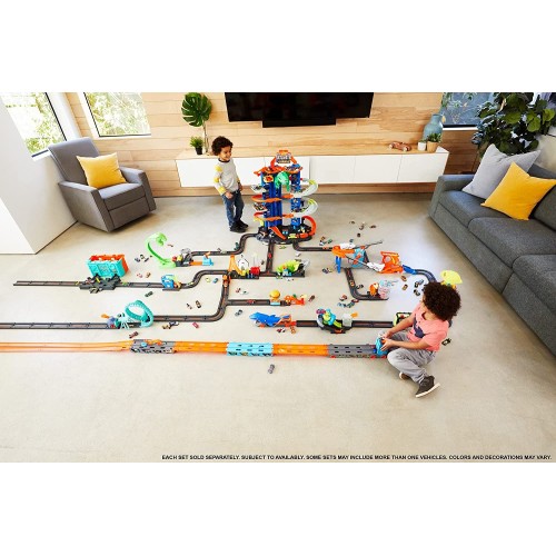 Ultimate Garage Assalto del T-Rex Robot, con 2 Macchinine incluse, Hot Wheels Ultimate Garage Assalto del T-Rex Robot, con 2 Macchinine incluse, Hot Wheels