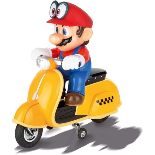 Scooter Mario Bros, radiocommandé, Carrera, échelle 1:20 Scooter Mario Bros, radiocommandé, Carrera, échelle 1:20