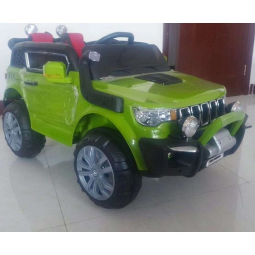 Elektroauto für Kinder, 12v, Jeep, 2 Sitze, mit Fernbedienung 2,4g, grün Elektroauto für Kinder, 12v, Jeep, 2 Sitze, mit Fernbedienung 2,4g, grün