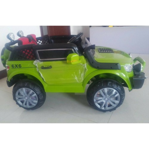 Elektroauto für Kinder, 12v, Jeep, 2 Sitze, mit Fernbedienung 2,4g, grün Elektroauto für Kinder, 12v, Jeep, 2 Sitze, mit Fernbedienung 2,4g, grün