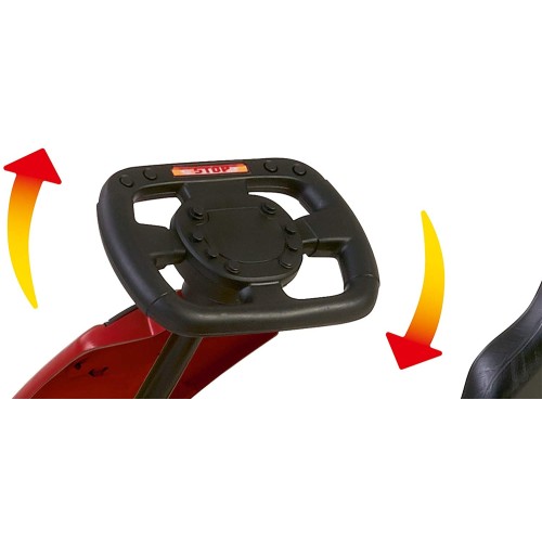 Go-Kart mit Pedalen für Kinder, Feber, rot und schwarz Go-Kart mit Pedalen für Kinder, Feber, rot und schwarz