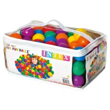 Palline Colorate, ø 6,5 cm, Intex, confezione da 100 palline