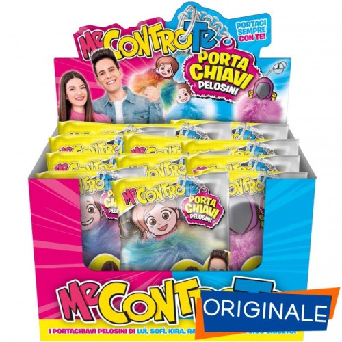 Scatola box da 12 portachiavi Pelosini Me Contro Te