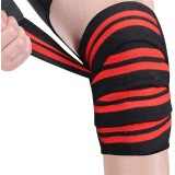Ginocchiere Powerlifting, fasce per ginocchia, per palestra, Squat, per allenamento gambe, uomini e donne