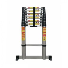 Scala Telescopica in Alluminio 4,4 m – Pieghevole Portatile, Norma CE EN131, Portata 150 kg