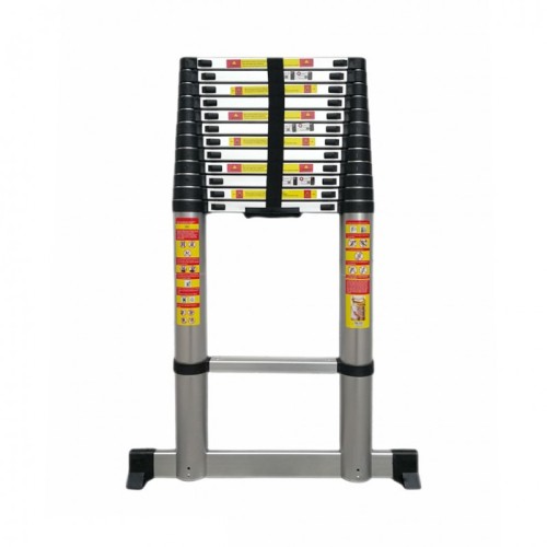 Scala Telescopica in Alluminio 4,4 m – Pieghevole Portatile, Norma CE EN131, Portata 150 kg
