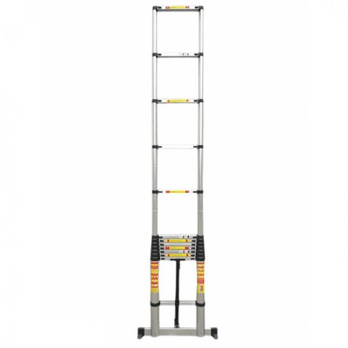 Échelle Télescopique en Aluminium 4,4 m – Pliable, Certifiée EN 131, Capacité 150 kg Échelle Télescopique en Aluminium 4,4 m – Pliable, Certifiée EN 131, Capacité 150 kg