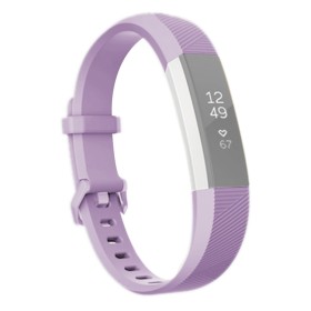 Fitbit Alta HR, Cinturino sportivo, Edizione Speciale, Morbido, Viola chiaro