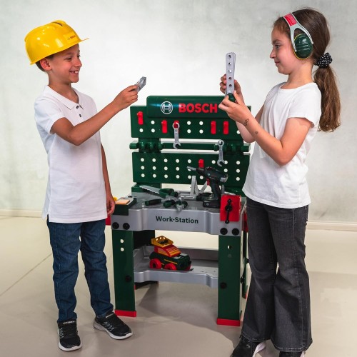 Établi pour enfants Theo Klein Bosch Werkbank n° 1 avec outils Établi pour enfants Theo Klein Bosch Werkbank n° 1 avec outils